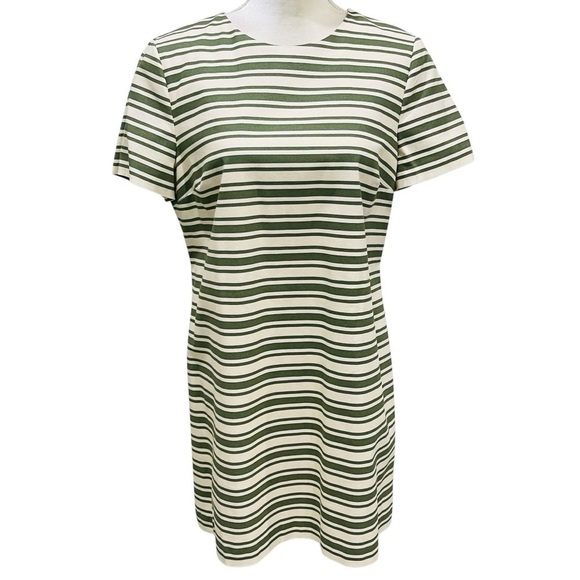 Antonio Melani x The Style Bungalow Palm Short Sleeve Striped Mini Dress NWT - Picture 3 of 16